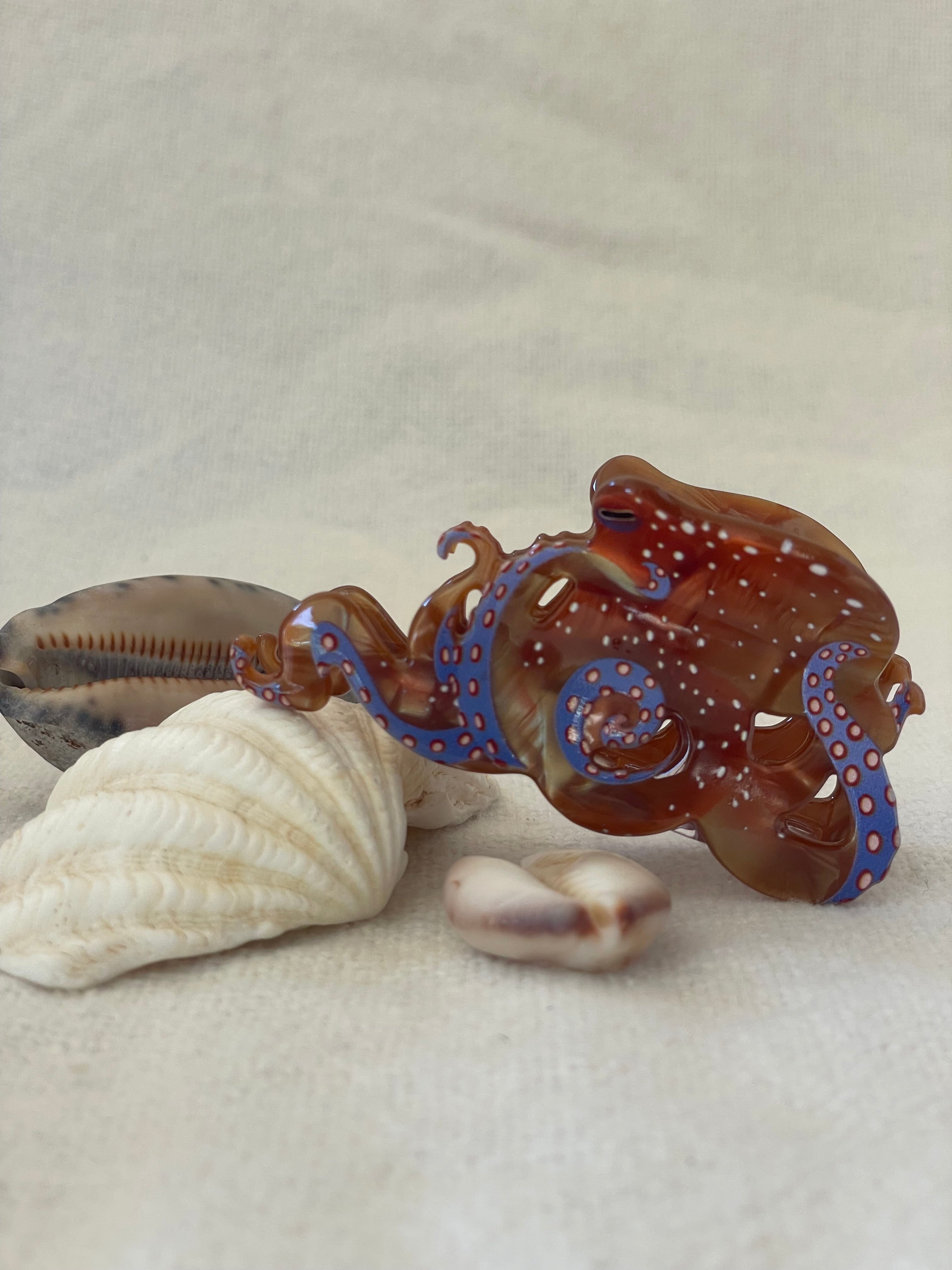 Mini Octopus Hair Claw Clip