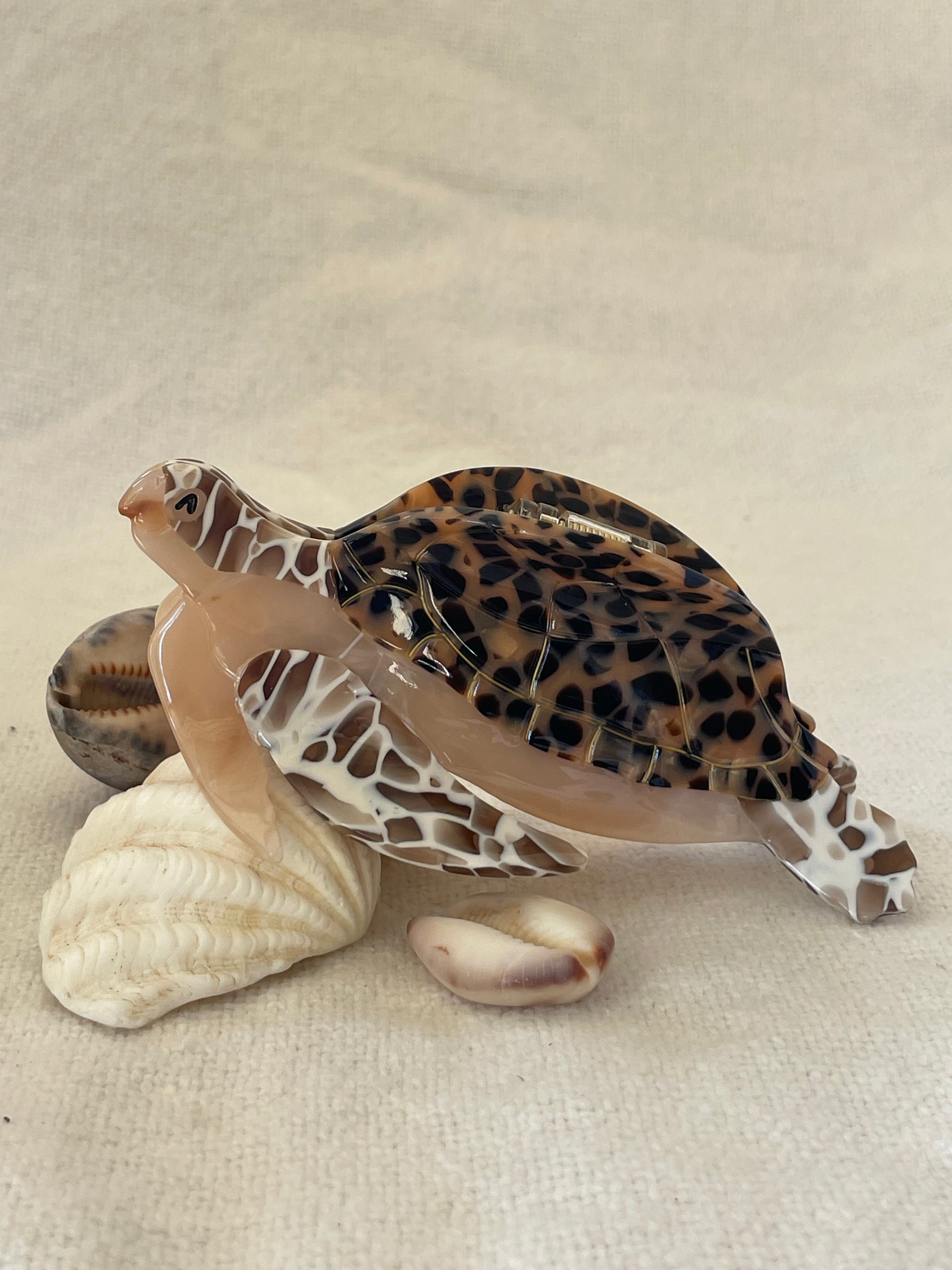 Turtle Hair Claw Clip