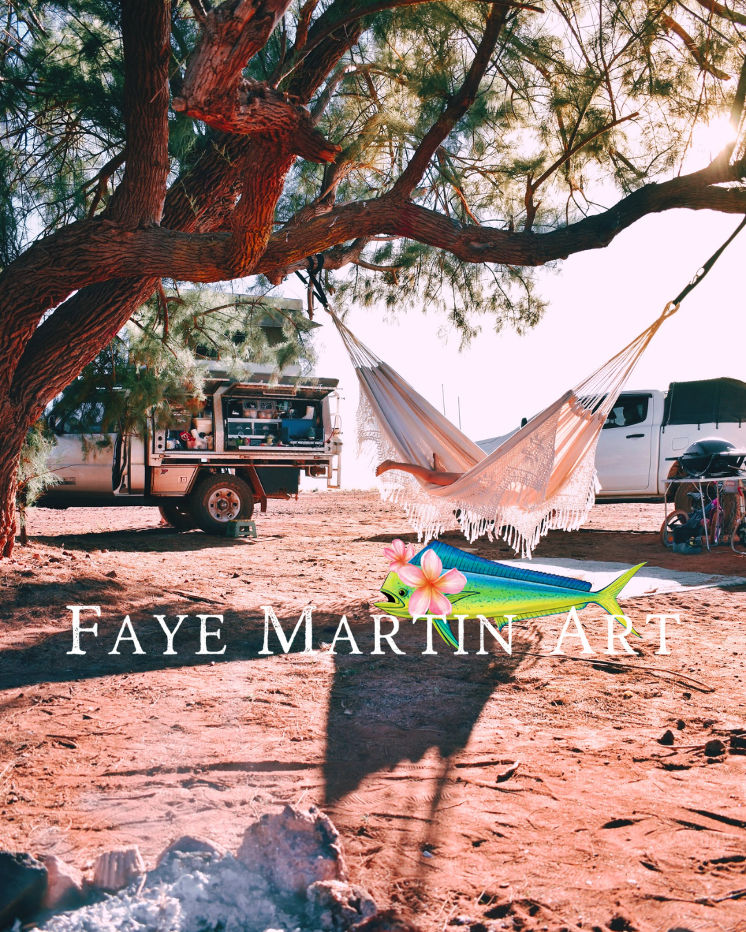 Faye Martin Artist Pilbara lifestyle logo