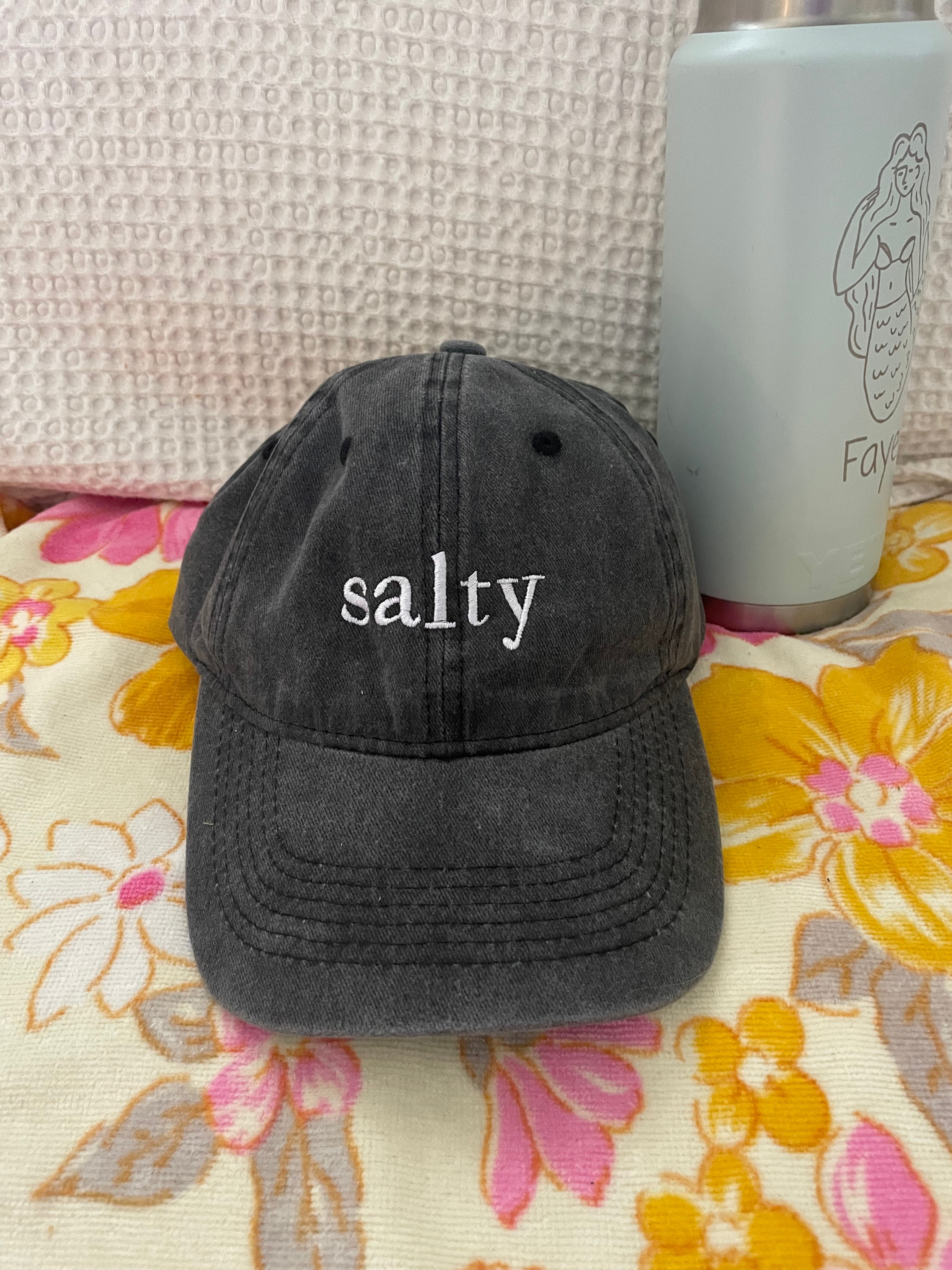 Salty Cap | Embroidered Relaxed Fit Summer Hat