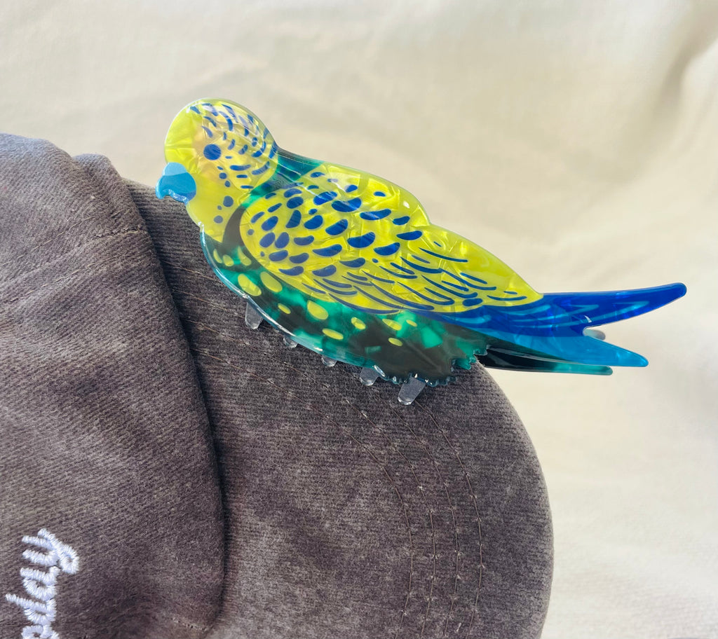 Budgie Hair Claw | Australian Native Bird Clip