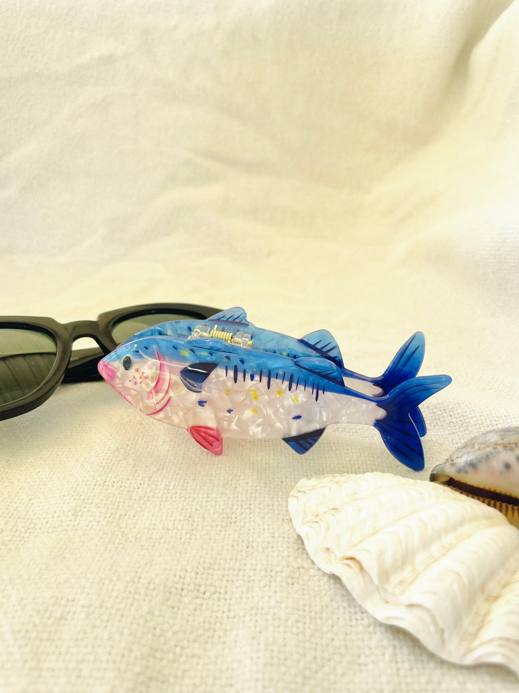 Tuna Fish Hair Claw Clip