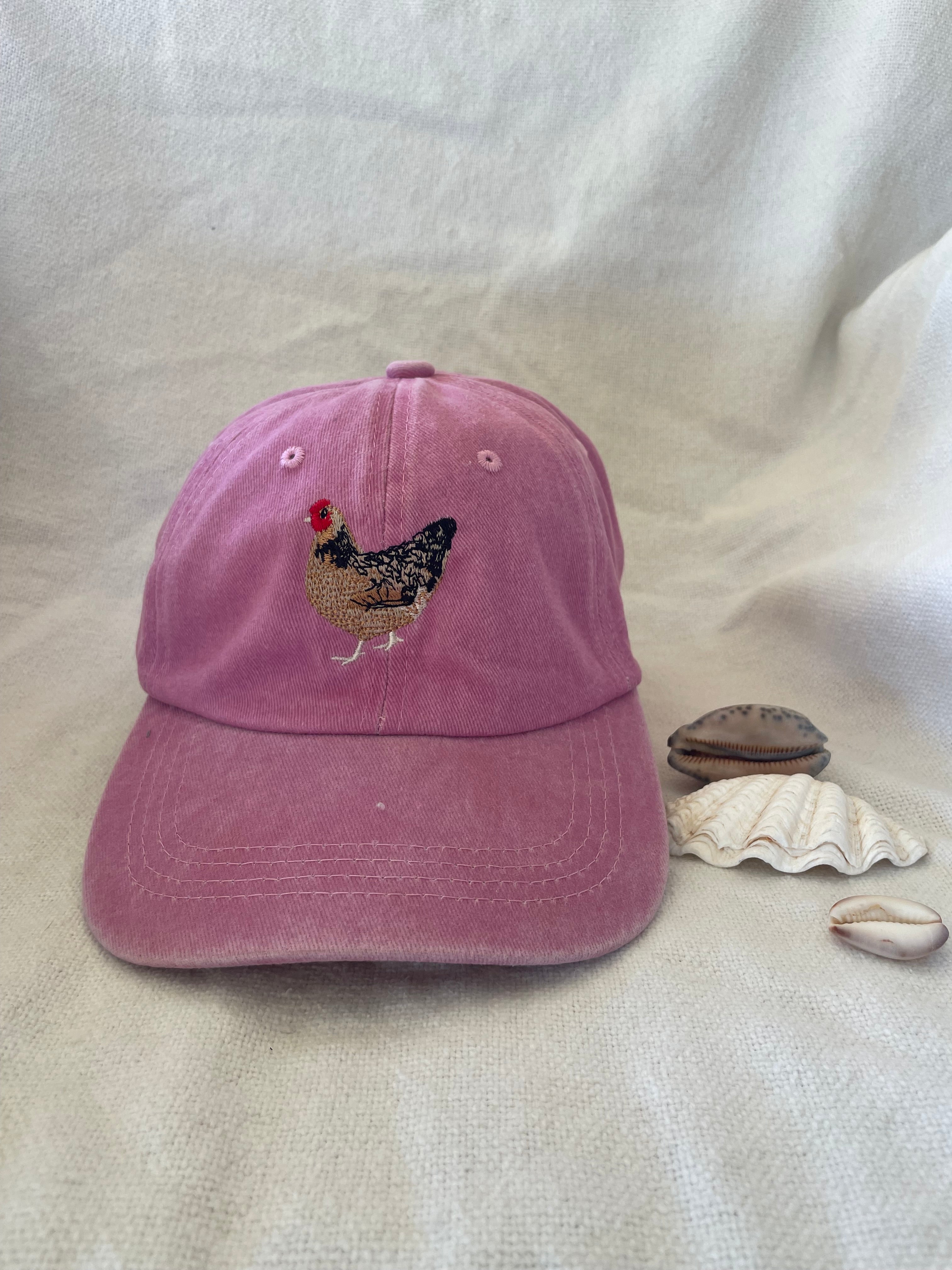 Hen Cap | Embroidered Relaxed Fit Hat
