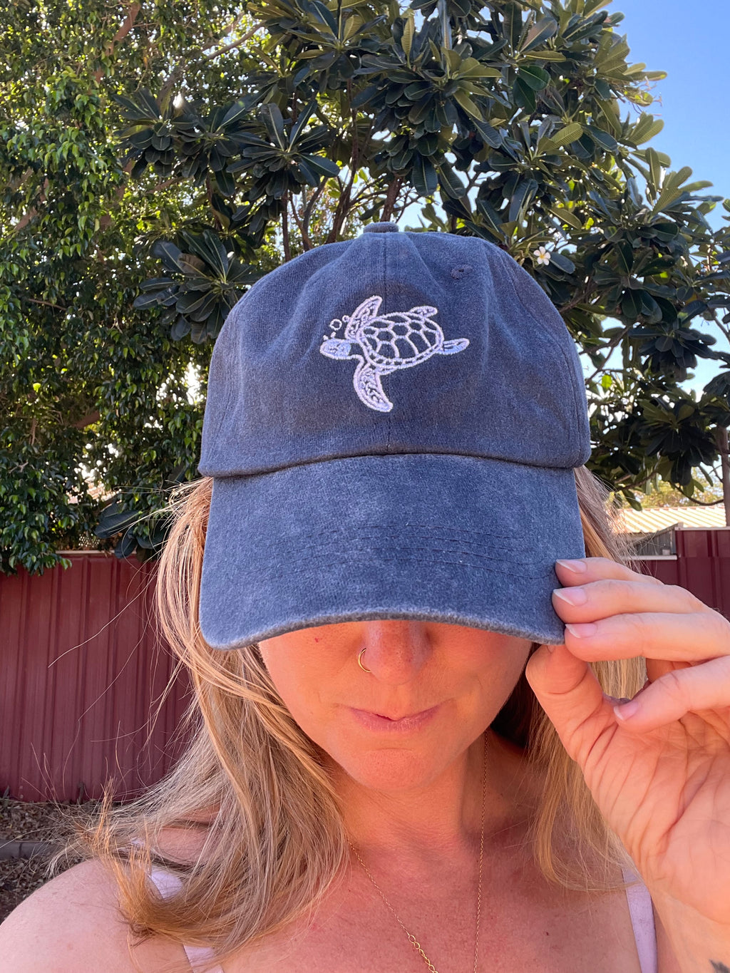 Turtle Cap | Relaxed Fit Embroidered Hat