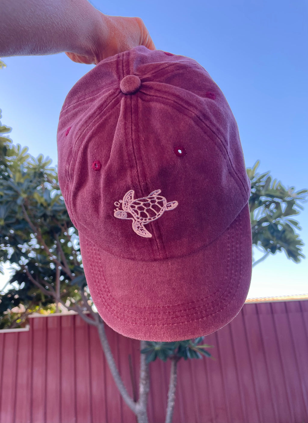 Turtle Cap | Relaxed Fit Embroidered Hat