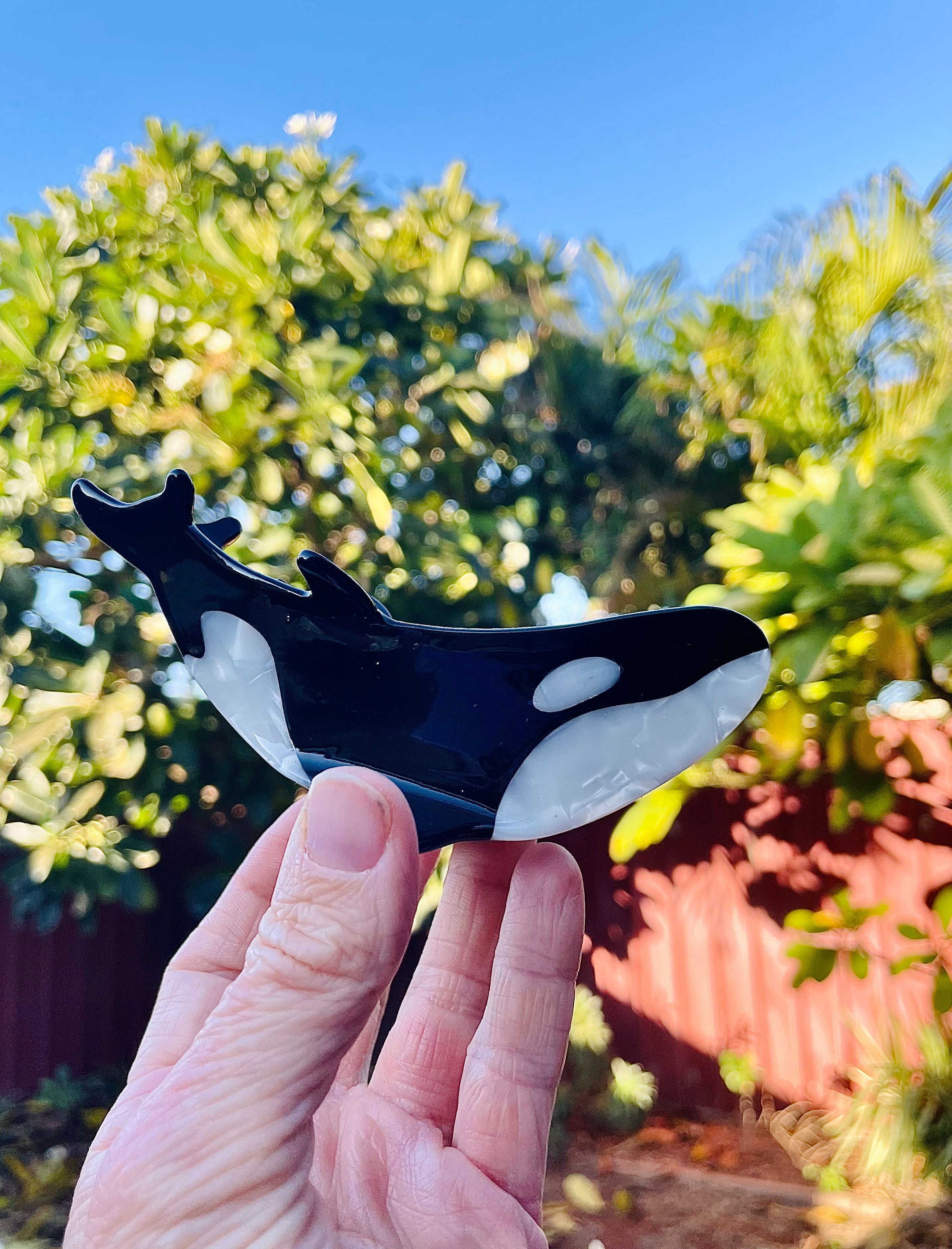 Orca Hair Claw Clip