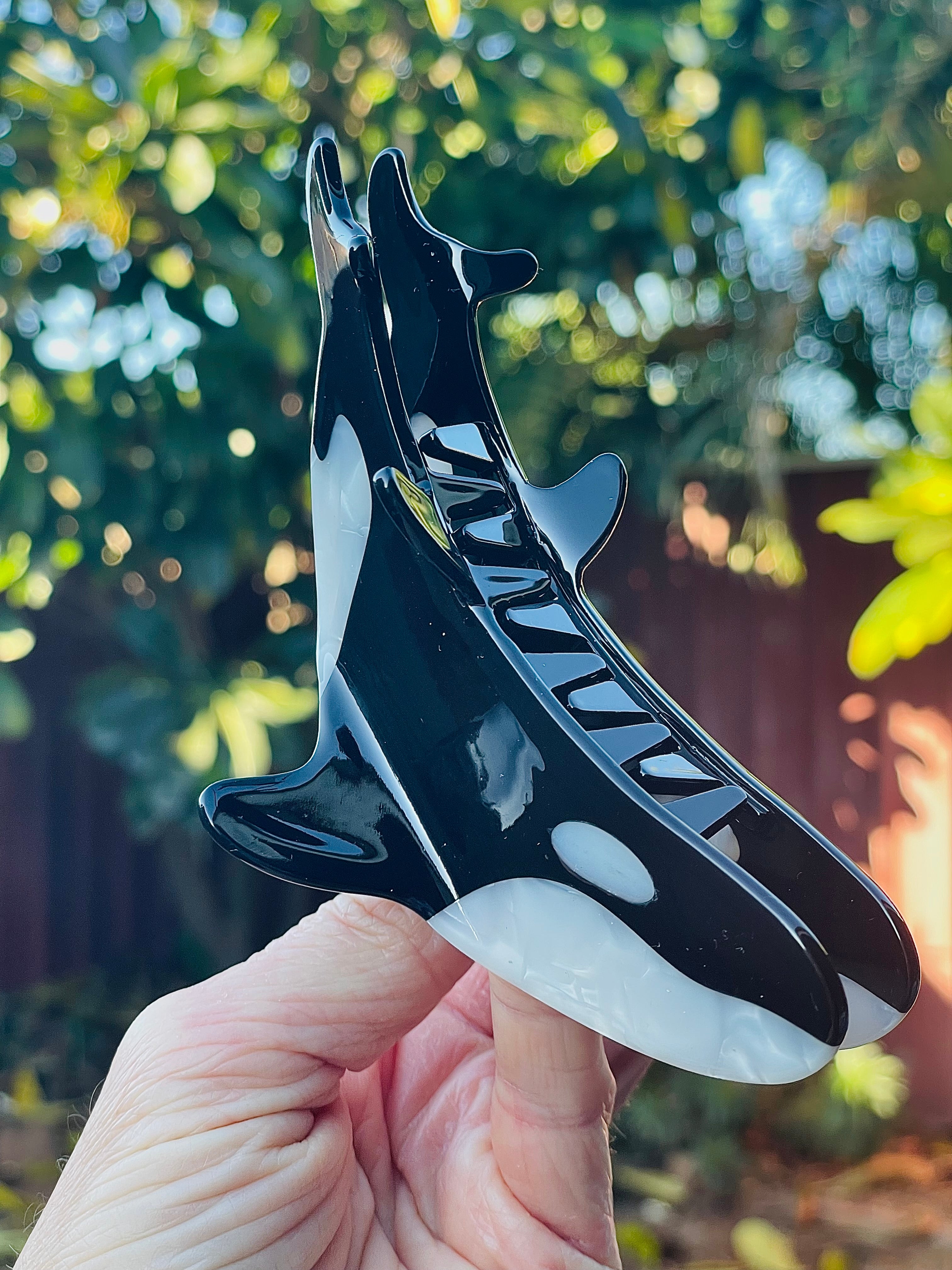 Orca Hair Claw Clip