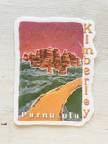 Purnululu Kimberley Art Sticker