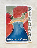 Pirates Cove Pilbara Art Sticker