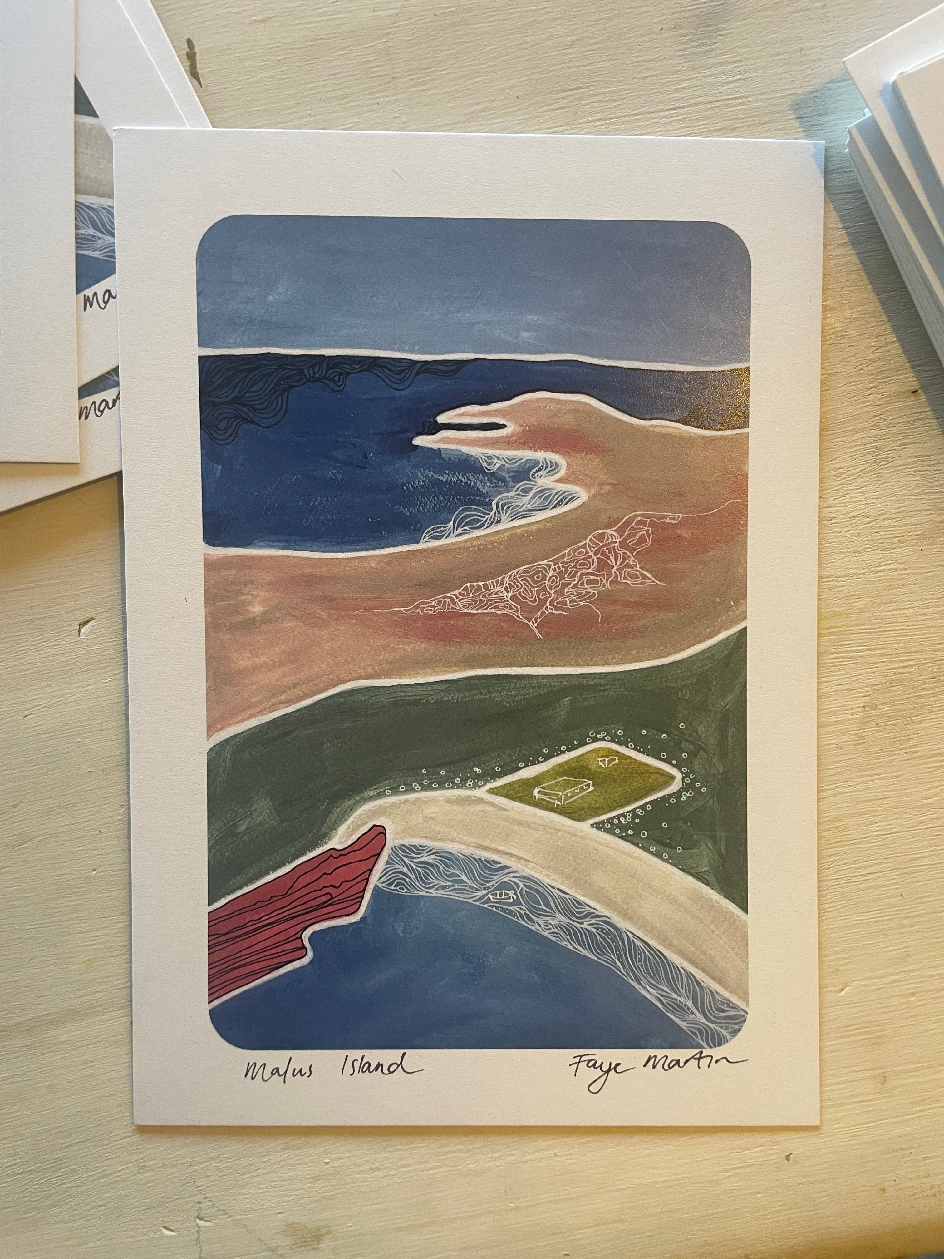 Malus Island Original Artwork & Limited Edition Prints