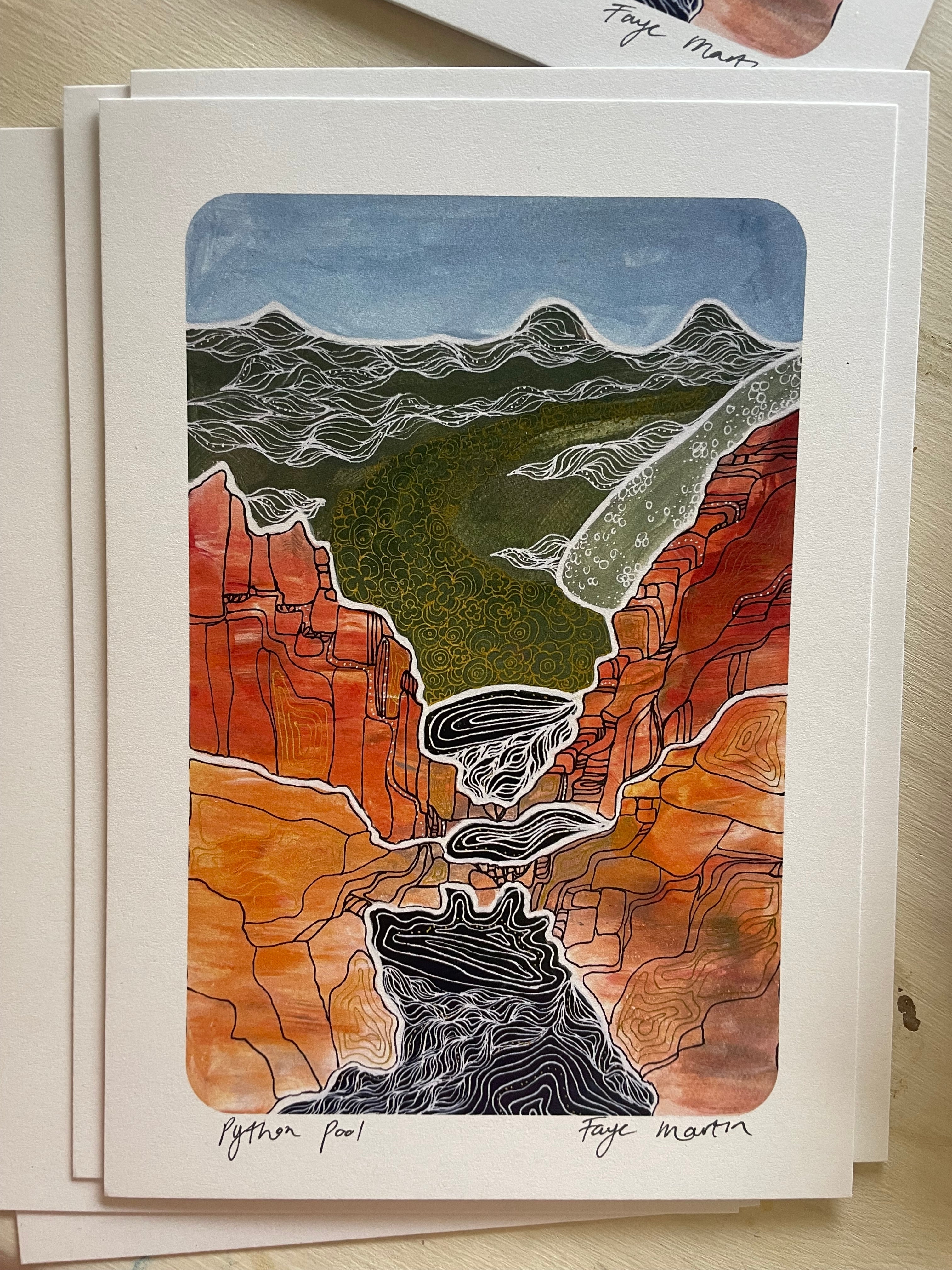 Python Pool Original Artwork & Limited Edition Prints