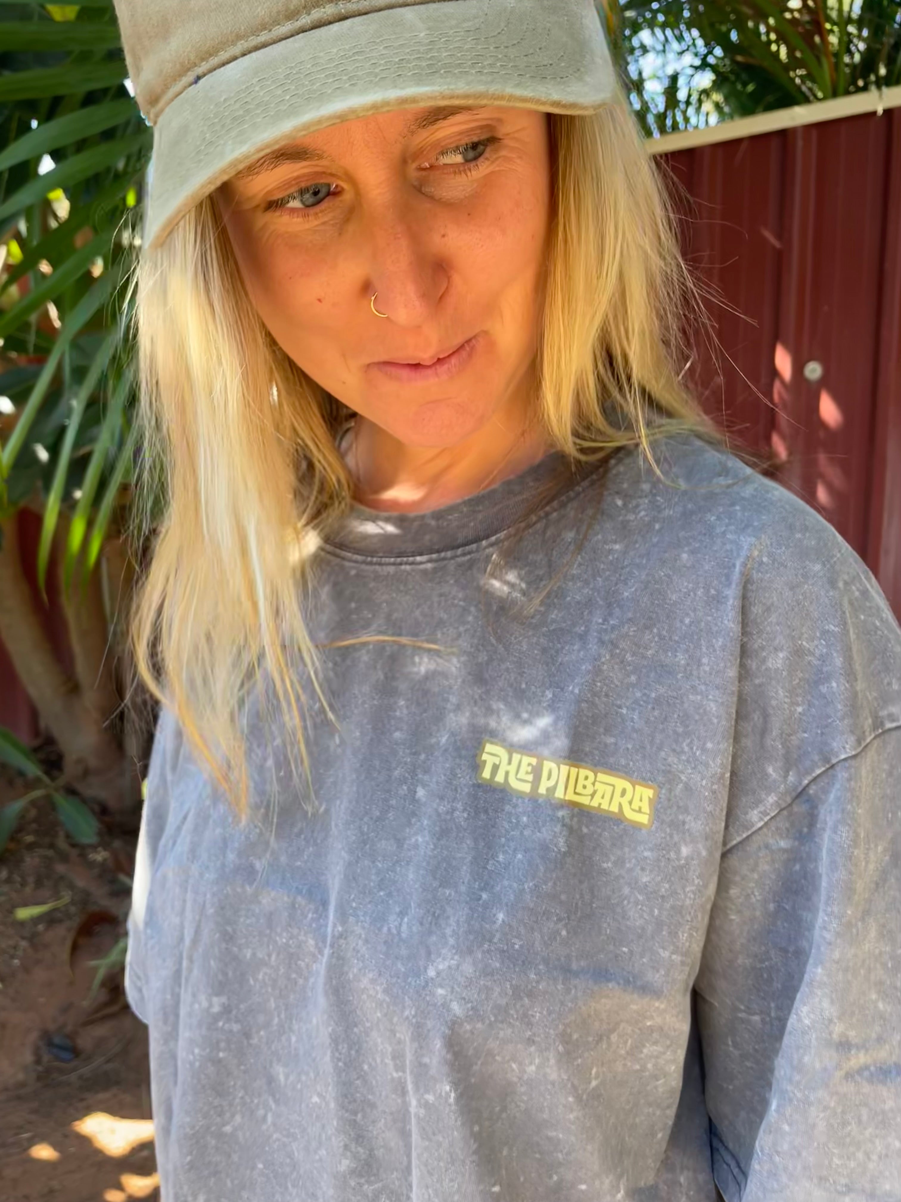 The Pilbara Mulla Mulla Tshirt | Unisex Oversized Cotton Tshirt