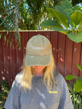 Golden Cap | Relaxed Fit Embroidered Hat