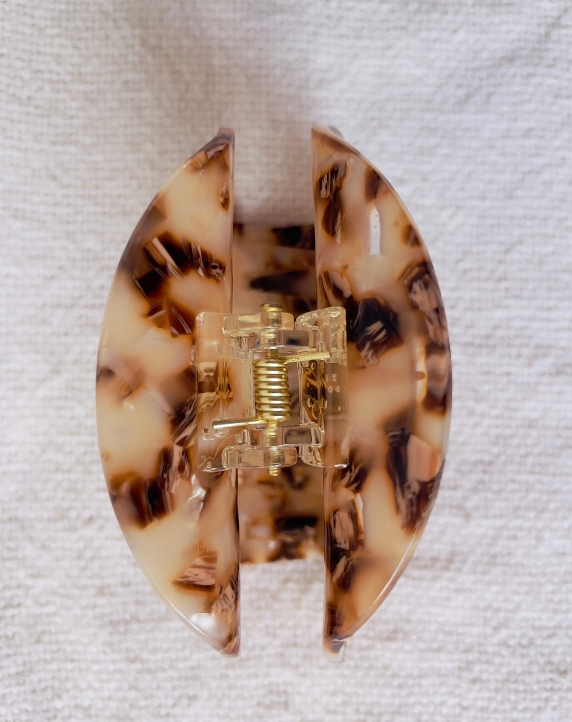 Sun face hair claw clip coastal boho celestial design Australia