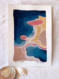 Dampier Archipelago Pilbara original artwork coastal Western Australia painting
