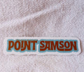 Point Samson car window bumper sticker Pilbara western Australia coastal design