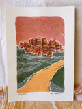 Purnululu National Park Bungle Bungles original artwork Kimberley Western Australia painting
